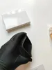 Plånböcker äkta läder fashionabla ultratunna anti magnetkortpåse multifunktionellt fodral lyxig bussbank bärbar