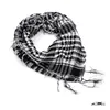 Foulards Nouveaux foulards de sport de style commun Foulards magiques arabes en plein air Le châle de tête de soldat spécial en pur coton Livraison directe Fash Dhayz