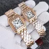 Tasarımcı Moda Markası İzler Kadın Lady Girl Square Arap Sayılar Dial Style Stil Metal İyi Kaliteli Bilek İzle İki Farklı Boyut