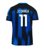 Maglia da calcio Lautaro BARELLA CORREa INTERS Milan GIROUD IBRAHIMOVIC MILANS THEO BRAHIM 23 24 Maglia da calcio 2023 2024 Uniformi Uomo Bambini Kit Set XXXL 4XL