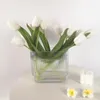 Vases Transparent Decorative Vase Nordic Simple Living Room Home Flower Arrangement Hydroponic Glass Bedroom