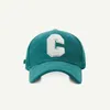 Mode Corduroy Baseball Cap Dames Letter c Hoed Vrouwen Winkelen Dress Up Verstelbare Casual Caps Hip Hop Hoeden Nieuwe 230920