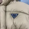 Nuova giacca in cotone per neonati Design semplice in tinta unita Cappotto invernale per bambini Taglia 110-160 Cappotto per bambini con logo geometrico Oct25
