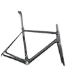 Superlight Rim Brake Road Bike Frame FM066 BSA Bottenfäste Svart färg halv matt halv glansig