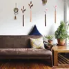 Vaser minimalistisk långsträckt vas bok vägg hängande hydroponic blomma växtpanna vardagsrum dekor kreativ strip bar