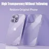 Helder telefoonhoesje voor iPhone 13 14 Pro Max 12 Mini 7 8 Plus Zachte TPU Ultradunne achterkant Case voor iPhone 11 PRO X XR XS MAX 15
