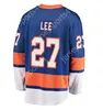 2023 Atacado Nome Personalizado Número Top Ed Ice Hockey Jerseys New York 13 Mathew Barzal 27 Anders Lee 29 Brock Nelson