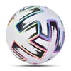 Bolas de futebol material do plutônio tamanho 5 machinestitched ao ar livre treinamento da equipe prática jogo futebol alta qualidade bola de futebol 231030