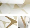 Wallpapers Wellyu moderno minimalista listrado papel de parede rolo glitter flocagem para papel de parede tv ouro branco verde café 7 cores r148