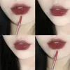 Film de brillant à lèvres formant un miroir de glaçage avancé hydratant et teinte de rouge à lèvres étudiant à l'eau