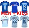 2023 2024 Cruz Azul Soccer Jerseys 23 24 CDSyC mexico League BACA RODRIGUEZ Home Away third Football Shirts LIGA MX camisetas de futbol Kit Jersey men kids kit