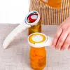 3 in 1 Multifunctionele Plastic Schroefdop Pot Fles Moersleutel Opener Anti-Slip Handvat Keuken voor Bierfles pot Opener 1030