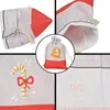 Christmas Decorations 24Pcs Advent Calendar Bags DIY Drawstring Gift Counting Down 1-24 Number Print Pendant Bag Navidad