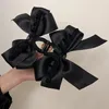 Accessoires pour cheveux coréens pour femmes et filles, Barrettes à nœud papillon noir, couvre-chef, pince queue de cheval