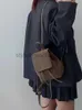 Plecak prosty zamszowy projekt plecak damski damski plecak solidny kolor torby soul torebka portfel portfelowy