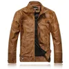 Motorcycle Apparel Leather Jacket European And American Fashion Slim Fitting PU With Plush