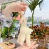 かわいい素敵なアルパカキーチェーンぬいぐるみおもちゃ日本のアルパカ柔らかいぬいぐるみ羊llama動物人形キーチェーン人形18cm 1030