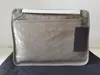 5A kosmetiska väskor 633157 32cm y sl niki stor vintage läderflik axel handväska rabattdesigner plånböcker för kvinnor fendave