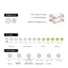 Wedding Rings CHARMING Simple Couple Ring for Women Men 925 Sterling Silver Pure 10K 14K Gold Rings Wedding Anniversary Gifts 231027