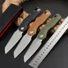 Тактический складной нож MSI M390MK Stone Wash Tanto Point Blade G10 Ручка Уличные карманные ножи EDC в розничной упаковке