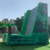 ألعاب في الهواء الطلق بالجملة Adventure Sport Adventable Kids Rock Climbing Wall Game Printing PVC Mountain Climbing Wall مع Blower by Ship to Door002