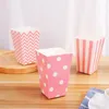 Present Wrap Popcorn Boxes Container Holder Papper Film Night Design Cup Hinks For Theme Birthday Parties Decoration