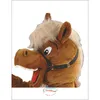 Costume de mascotte de cheval marron, personnage de dessin animé, carnaval de noël, Costumes fantaisie, taille adulte, réduction 2024