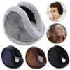 Ear Muffs Warm Thick Velvet Earmuffs Winter Outdoor Bicycle Wool Rabbit Fur Men's Earmuff Protector Plush Soft Earmuffs 231030