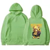 My Style Yellow Little Bear Printed Men Hooded Loose Fleece Warm Tracksuit Sports Street Fashion Hoody Casual All Match Hoodies