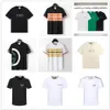 Designer Men's Tee Shirts Black White Beige Classic Alphabet Embroidery Brand 100% Cotton Anti-Wrinkle Breattable Fashion Casual Par Clothes 3xl#98