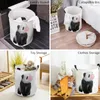 Laundry Bags Animal Panda Bubble Pink Dirty Basket Foldable Waterproof Home Organizer Clothing Children Toy Storage