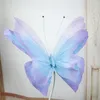 Dekoracyjne kwiaty symulowane papierowe papierowe motyl motyla