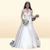 Fantastisk Kate Middleton Wedding Dresses Royal Modest Bridal Bowns spets långa ärmar Ruffles Cathedral Train Custom Made High Quali4183685