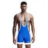 Undershirts plus size masculino shorts de fitness esportes wrestling singlets bodysuits espartilho deslizamento homme macacões roupa interior de uma peça
