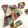 Decoratieve beeldjes Groothandel enige plaats in de wereld Paars Groen Agaat Qin Jade Oude Chinese Mysterieuze Ruwe Steen Sieraden Materiaal