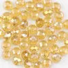 6mm 50pcs forme ronde haut de gamme cristal autrichien perle en vrac boule de verre ronde plate pour bracelet collier bijoux de mode bricolage bijoux de mode perles