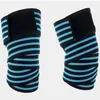 Knee Pads 1pcs Wraps Men Fitness Weight Lifting Sports Bandages Squats Training Equipment Accessories For Gym 180 8CM