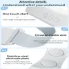 Ansiktsvårdsenheter EMS Microcourrent V Instrument Dubbelhaka Remover Lyftning Vibration Komprimer Massager Skin 231027