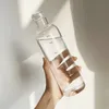 water bottle 500ml Transparent Plastic Water Bottle Time Mark Creative Large Capacity Leak proof Milk Cup Beverage Children's School Gym Sports 231030