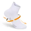 Meias esportivas 5 pares homens correndo branco 100 algodão masculino meados tubo primavera verão suor absorvente calcetines 231030