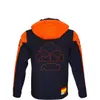 Le nouveau sweat-shirt de course à fermeture éclair et col montant pour moto de loisirs peut être personnalisé.