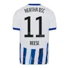 23-24 Soccer Hertha BSC Berlin 12 TJark Ernst Jerseys Club 9 Smail Prevljak 6 Michal Karbownik 11 Fabian Rees