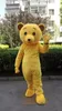 Halloween Yellow Bear Mascot -kostymer av hög kvalitet Halloween Fancy Party Dress Cartoon Character Carnival Xmas Easter Advertising Birthday Party