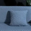 Chair Covers Elastic Spandex Blue Spots Protector Living Room Sofa Couch Slipcover Armless For Cover