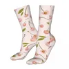 Men's Socks Women's Novelty Cute Fruit Peach Graphic Stockings Spring Summer Autumn Winter