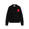 amiS AM I Coeur Paris amisweater Designer Masculino De Suéter Novo Macaron Love Jacquard Cardigan para Homens e Mulheres 3hgp