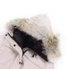 デザイナーカナディアングースミッドレングスバージョンパフラーダウンレディースジャケットダウンパーカー冬の濃い暖かいコートレディースウインドプルーフストリートウェア304
