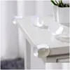 Möbeltillbehör transparent Sile Table Corner Edge Er Vakter Säker skyddsbarn Barn Spädbarn Säkerhetsskydd Lim Dr Dhykr