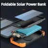 Powerbank solare pieghevole portatile da 43800 mAh per iPhone 14 Samsung Huawei PD Powerbank a ricarica rapida da 20 W Cavo integrato Poverbank