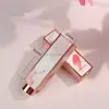 Bottiglie di stoccaggio Tubo per rossetto in plastica rosa Contenitore per labbra vuoto quadrato 12,1 mm Bottiglia per imballaggio cosmetico riutilizzabile 20 pz/lotto